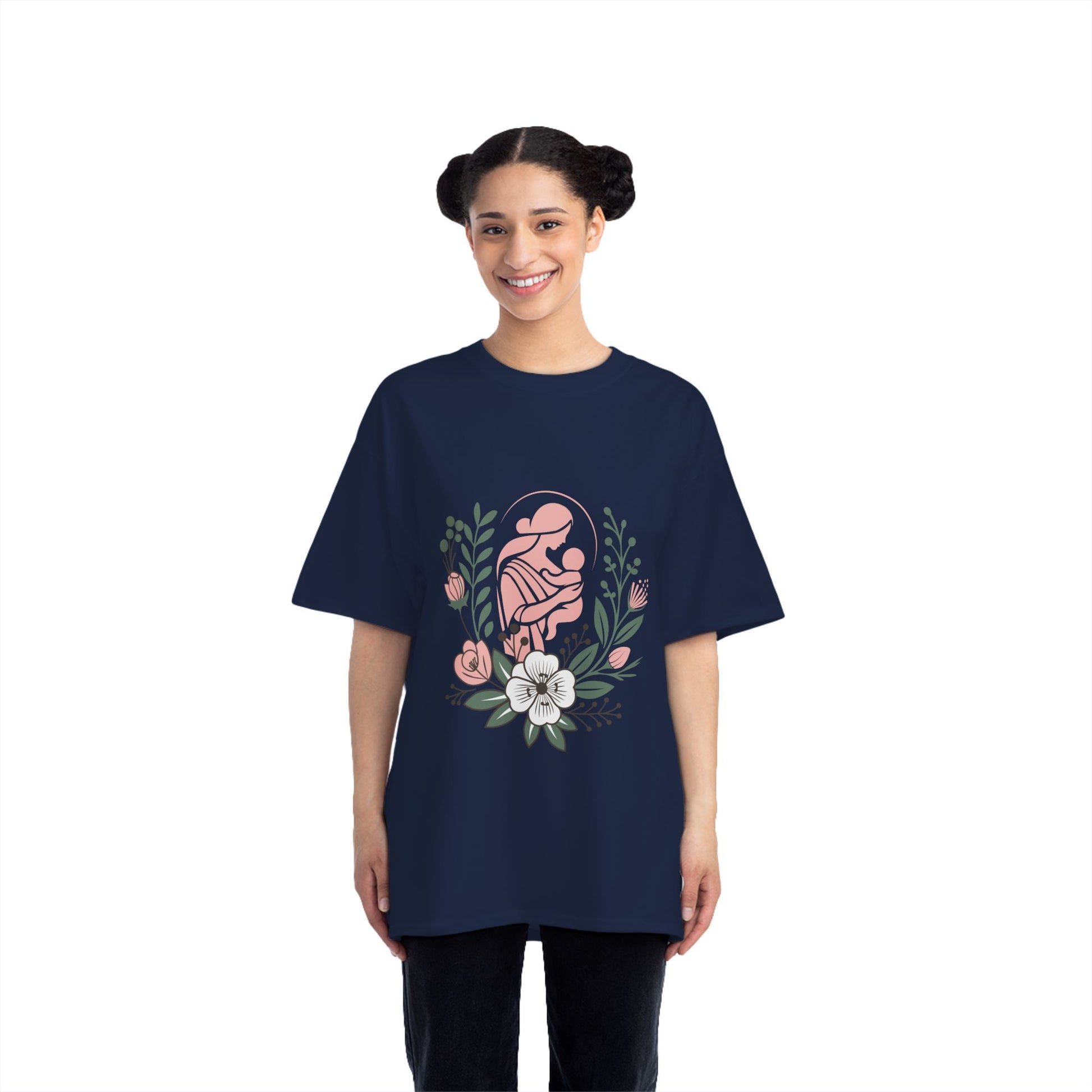 Mother's Love Maternity Tee Navy T-Shirt