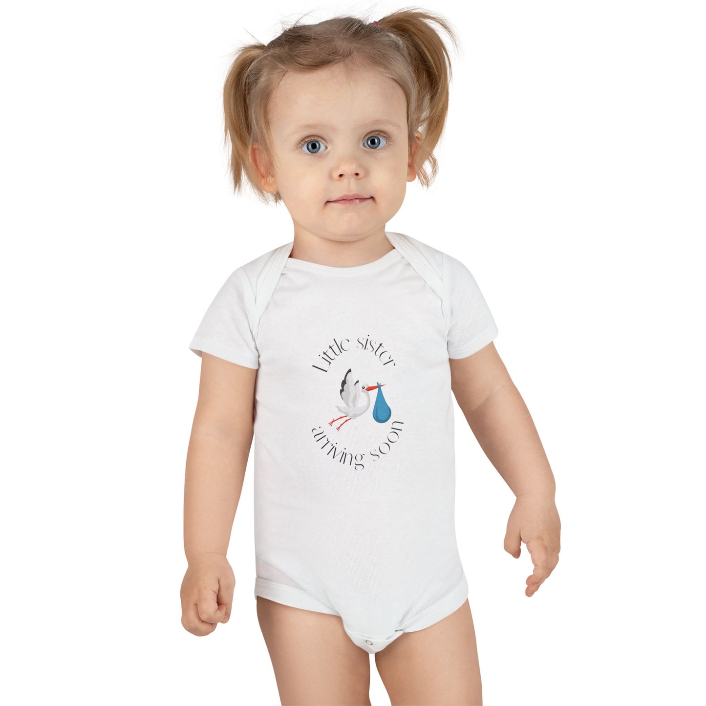 Baby Sister Coming Soon Generations Onesie® Organic Baby Bodysuit