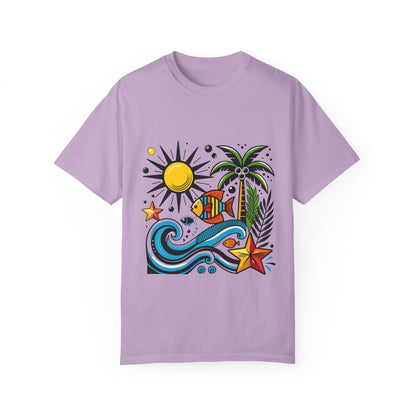 High Tide High Contrast Tee Orchid T-Shirt