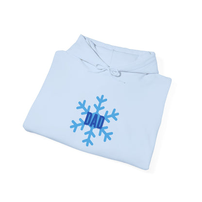 Cool Dad Snowed In Edition Hoodie Light Blue Hoodie