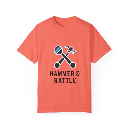 Hammer & Rattle Tee Bright Salmon T-Shirt