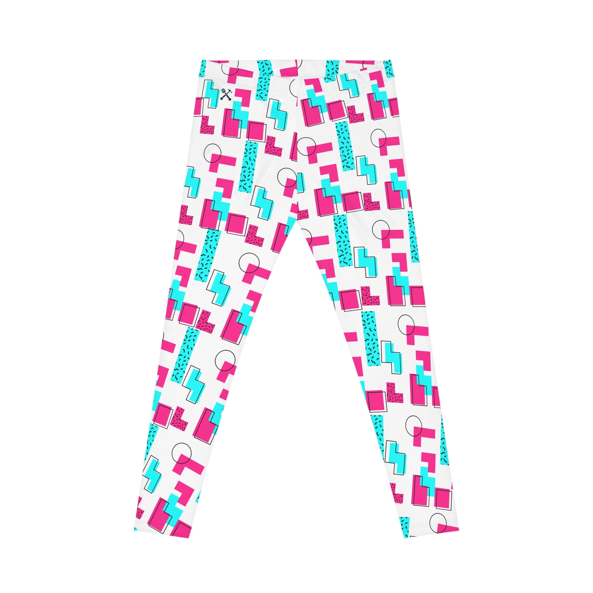 Retro Mom Glow Casual Leggings All Over Prints