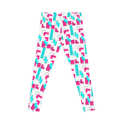 Retro Mom Glow Casual Leggings All Over Prints