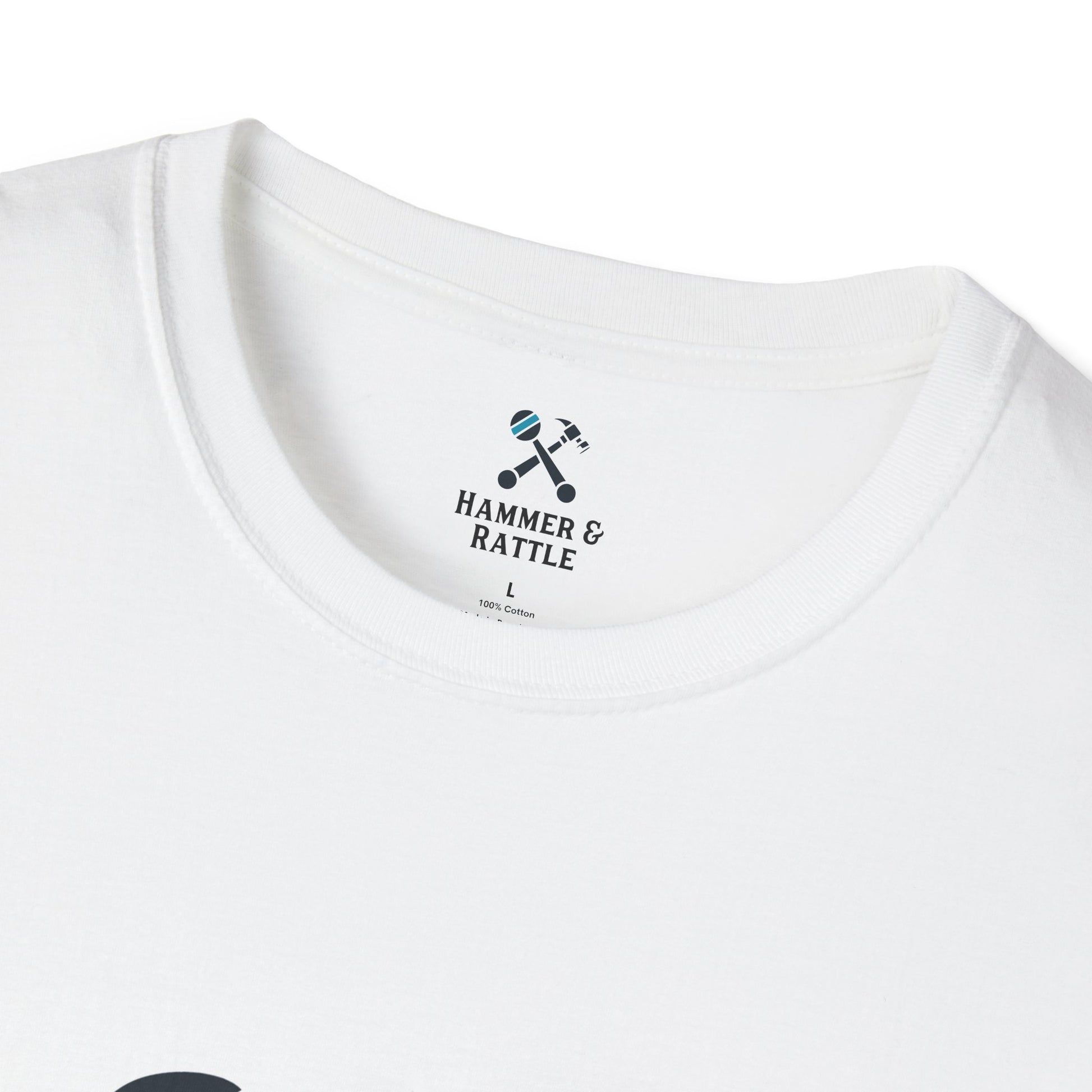 Hammer & Rattle Softstyle Tee White T-Shirt