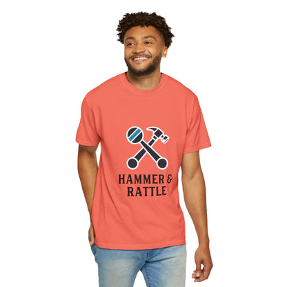 Hammer & Rattle Tee Bright Salmon T-Shirt