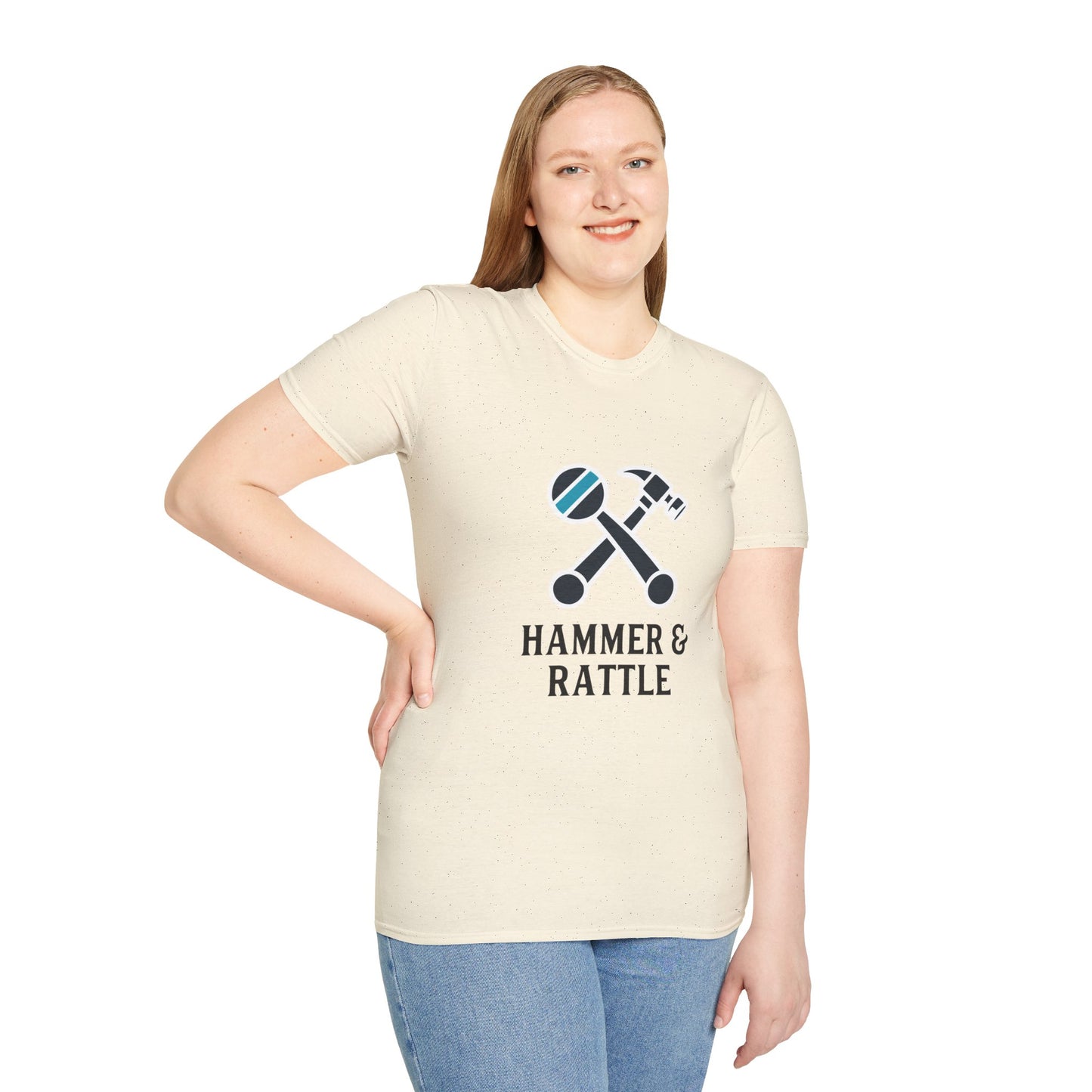 Hammer & Rattle Softstyle Tee Natural T-Shirt