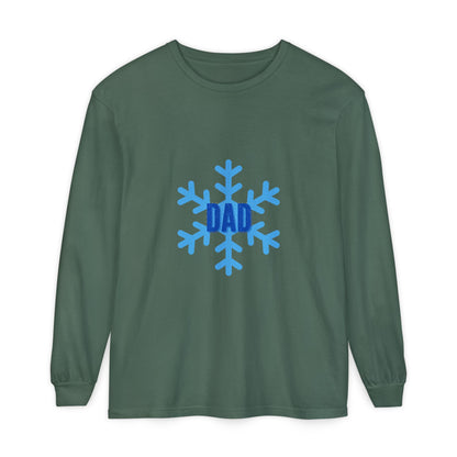 Cool Dad Snowed In Edition Long Sleeve Tee Blue Spruce Long-sleeve