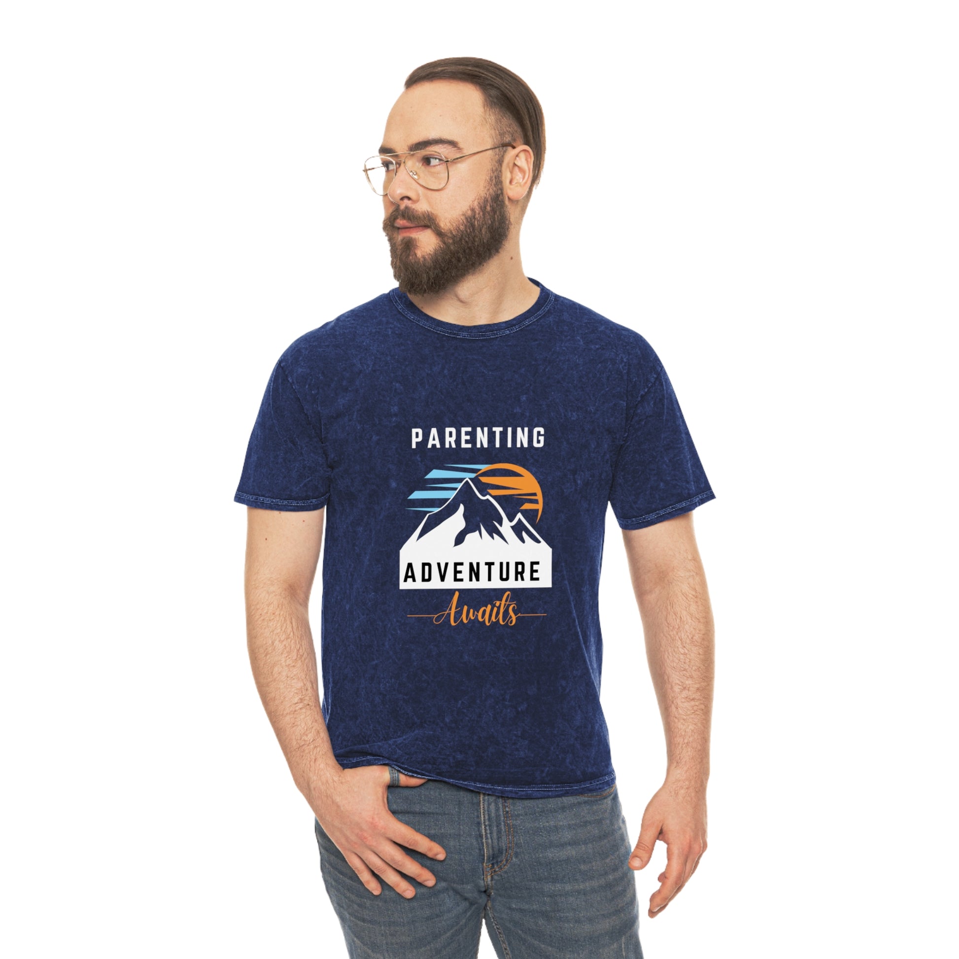 Adventure of Parenting Mineral Wash Tee Mineral Navy T-Shirt