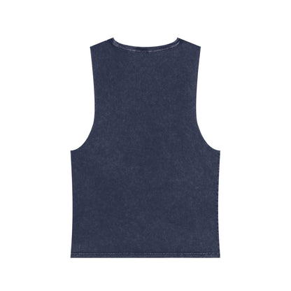 Hammer & Rattle Stonewash Tank Blue Stone Tank Top