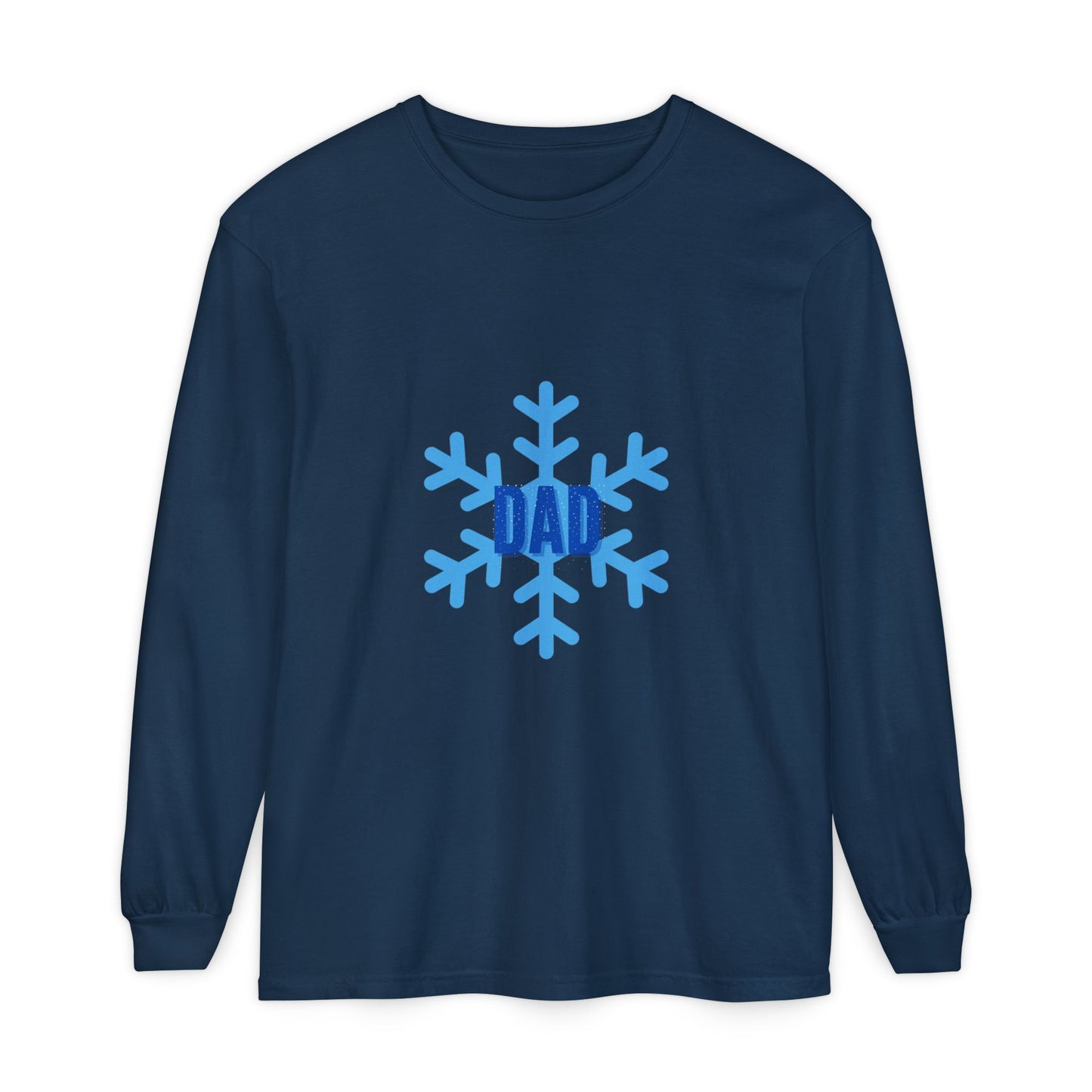 Cool Dad Snowed In Edition Long Sleeve Tee True Navy Long-sleeve