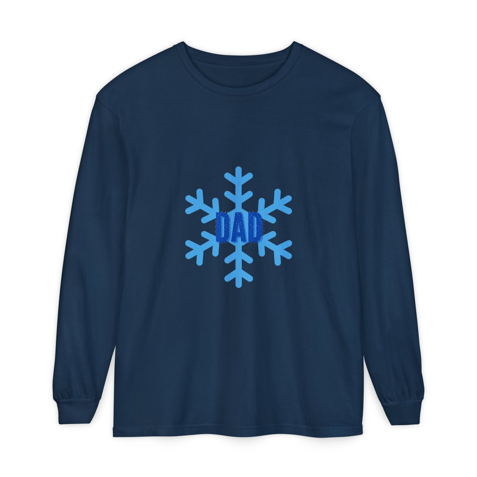 Cool Dad Snowed In Edition Long Sleeve Tee True Navy Long-sleeve