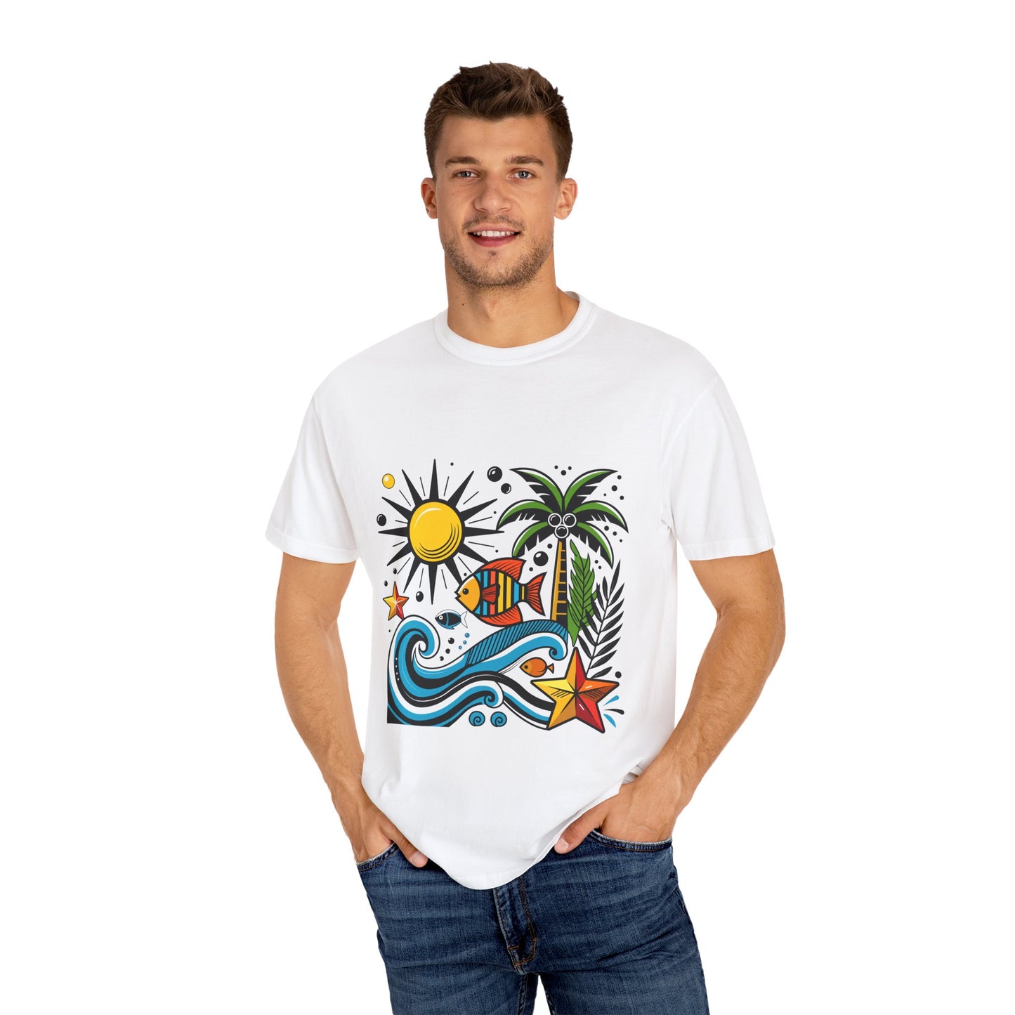 High Tide High Contrast Tee Watermelon T-Shirt