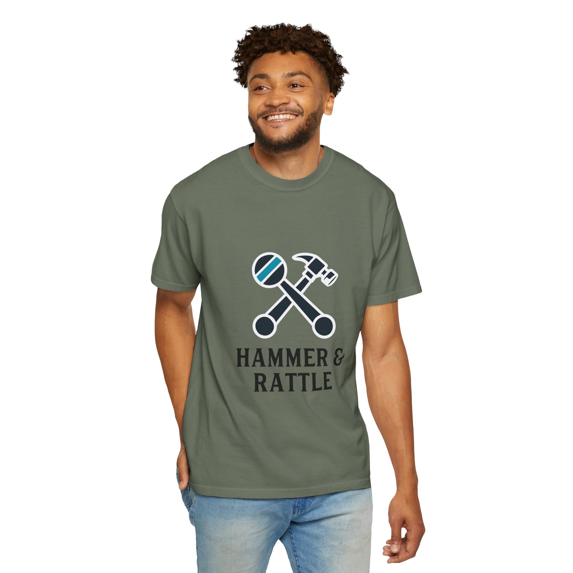 Hammer & Rattle Tee Moss T-Shirt