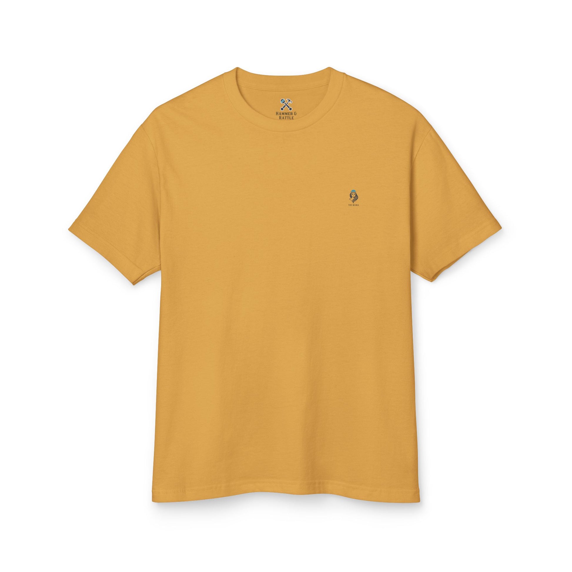 The Mama Maternity Tee Faded Mustard T-Shirt