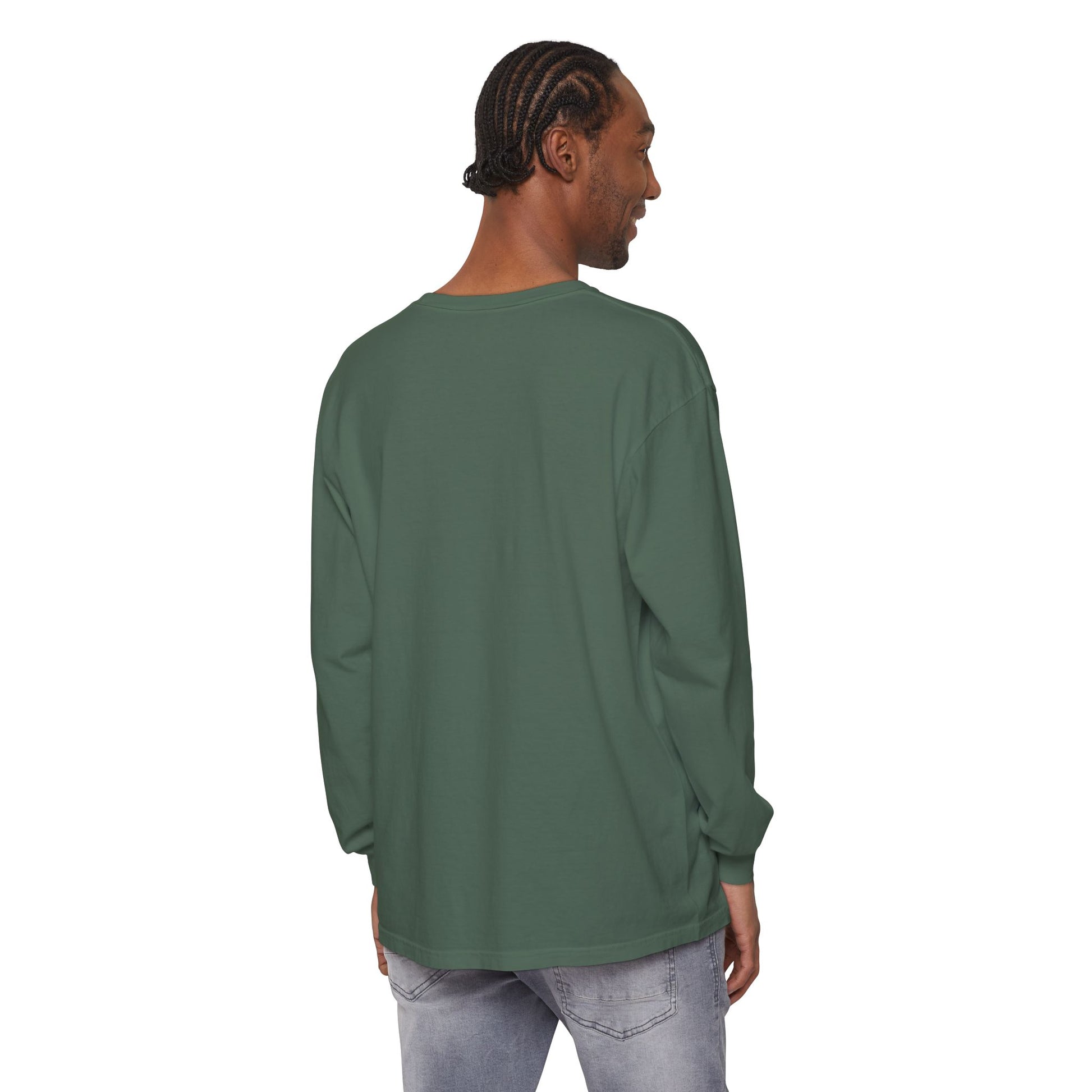 Cool Dad Snowed In Edition Long Sleeve Tee Light Green Long-sleeve