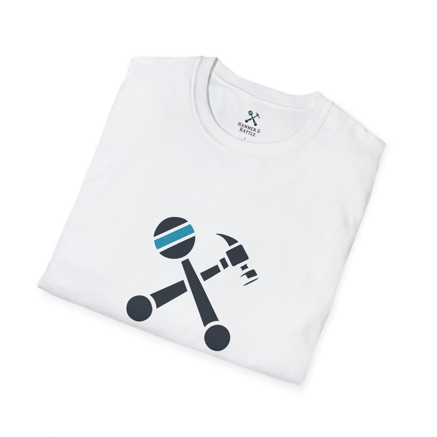 Hammer & Rattle Softstyle Tee White T-Shirt