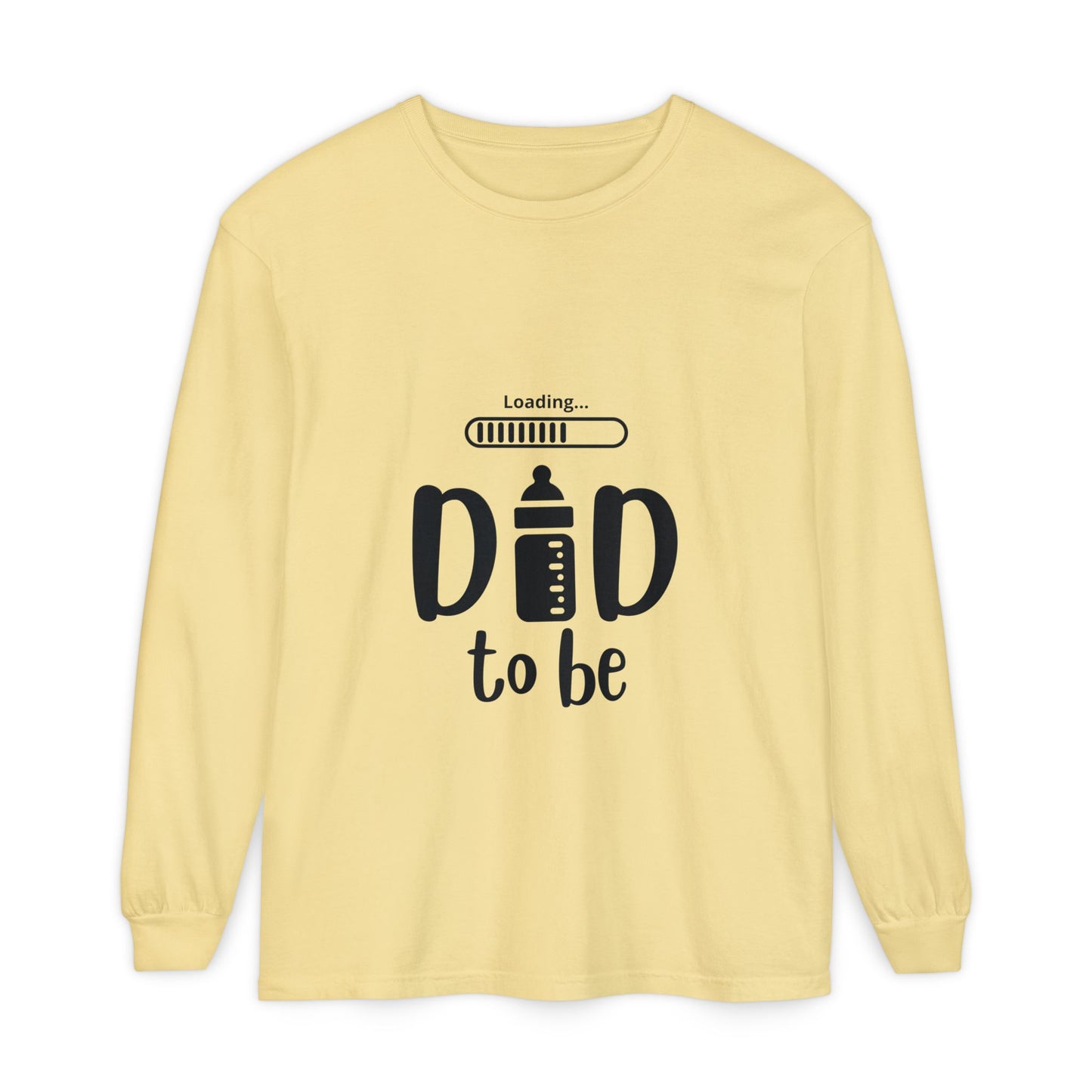 Dad Loading Long Sleeve Tee Butter Long-sleeve