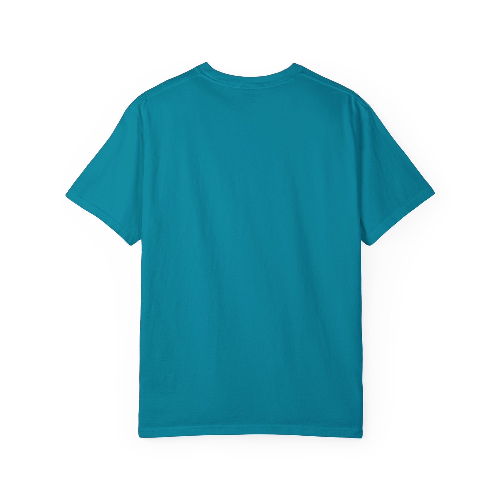 High Contrast Ocean Life Tee Topaz Blue T-Shirt