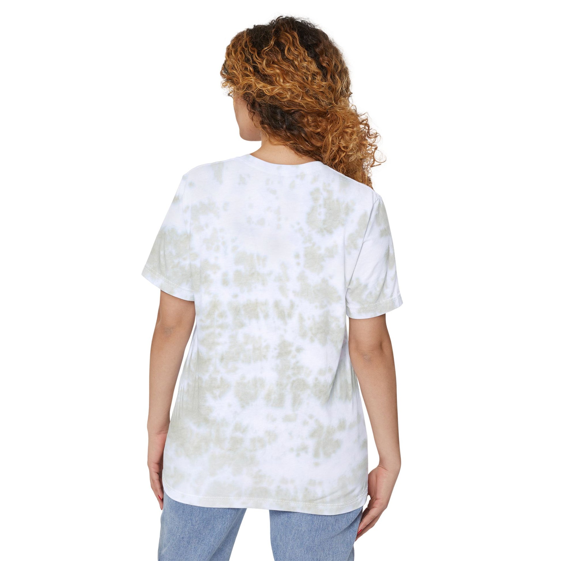 The Mama Tie-Dyed Tee White Olive Oil T-Shirt