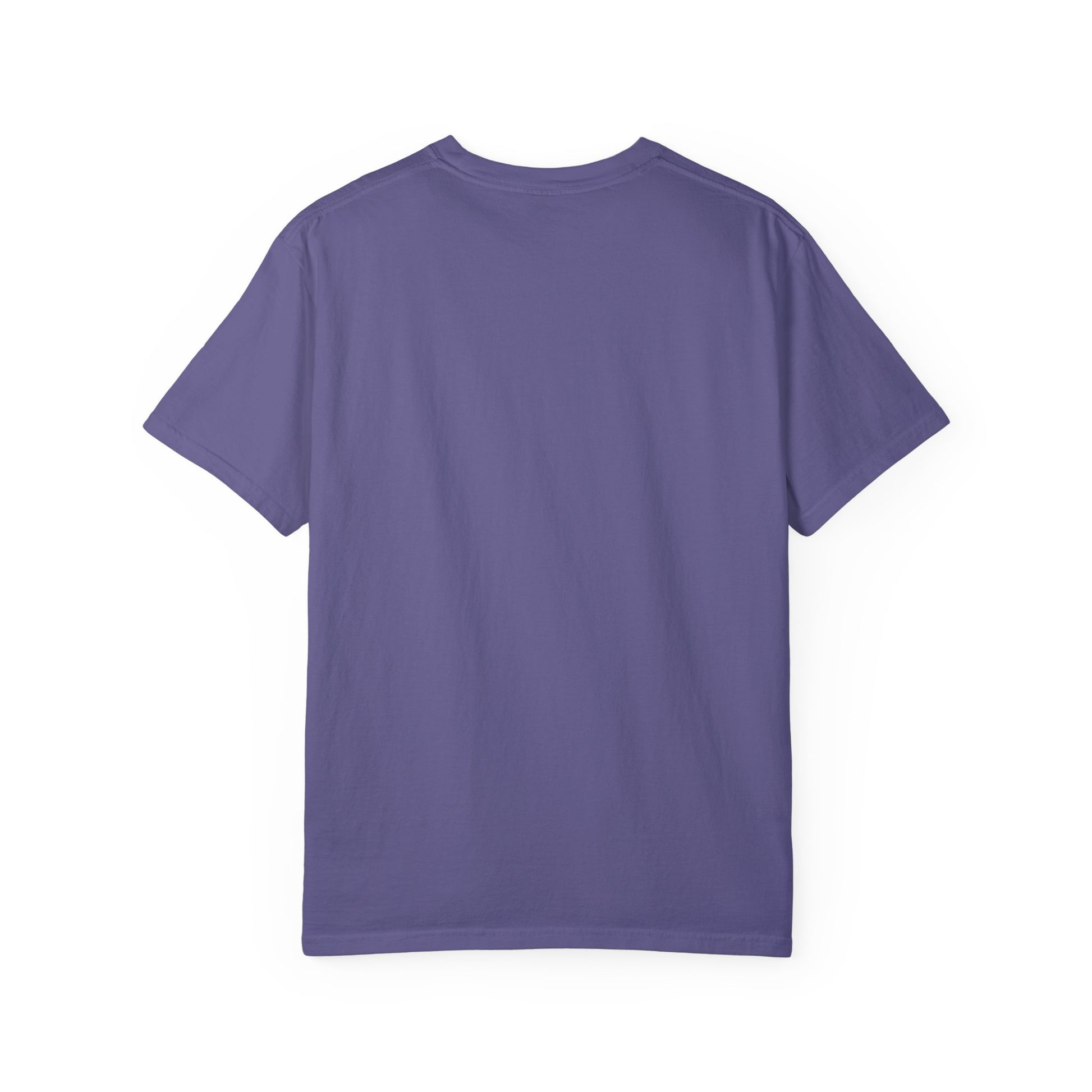 High Contrast Camping Scene T-shirt Grape T-Shirt