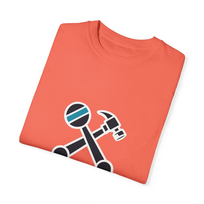 Hammer & Rattle Tee Bright Salmon T-Shirt