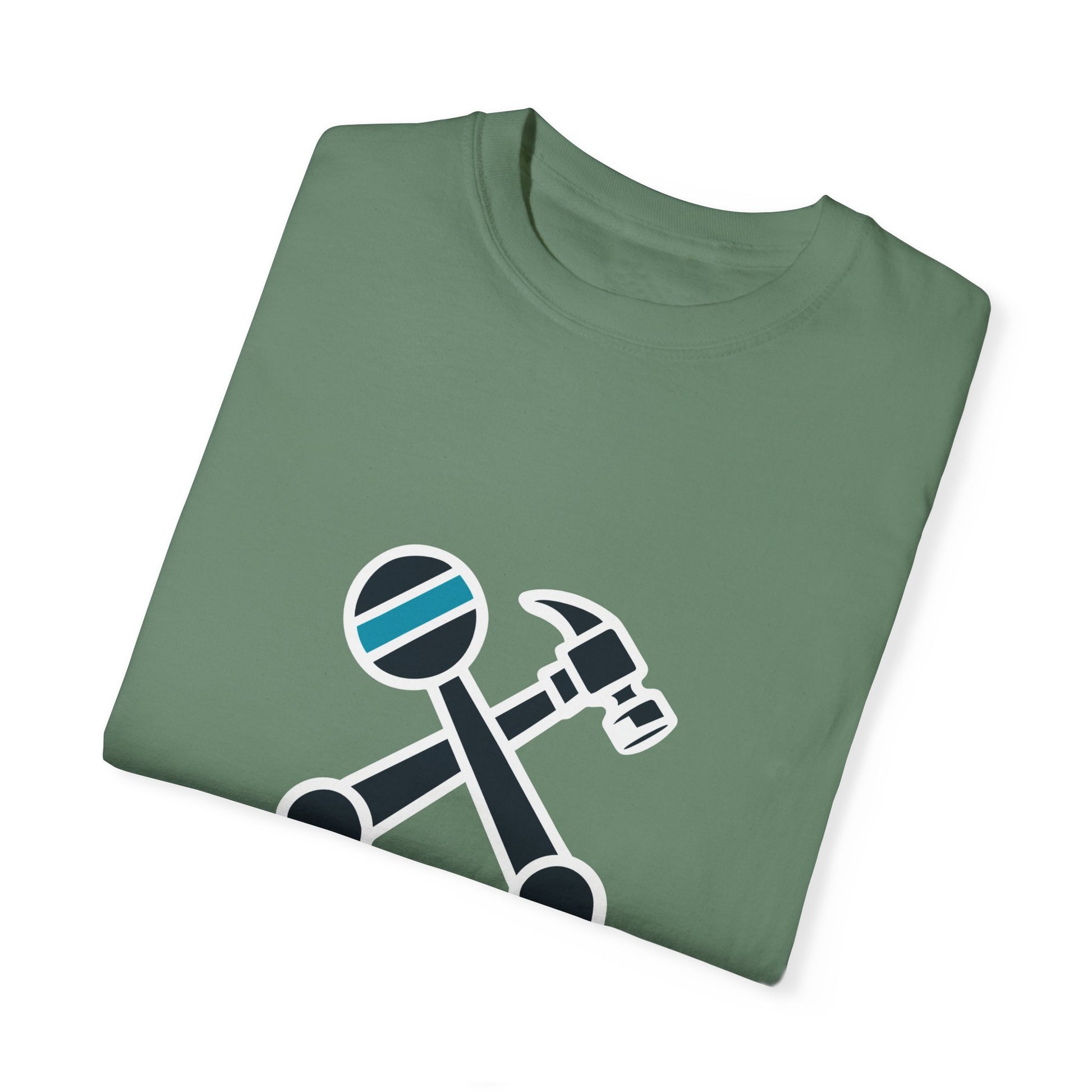 Hammer & Rattle Tee Light Green T-Shirt