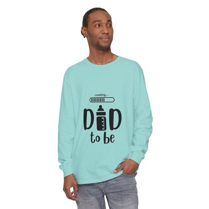 Dad Loading Long Sleeve Tee Flo Blue Long-sleeve