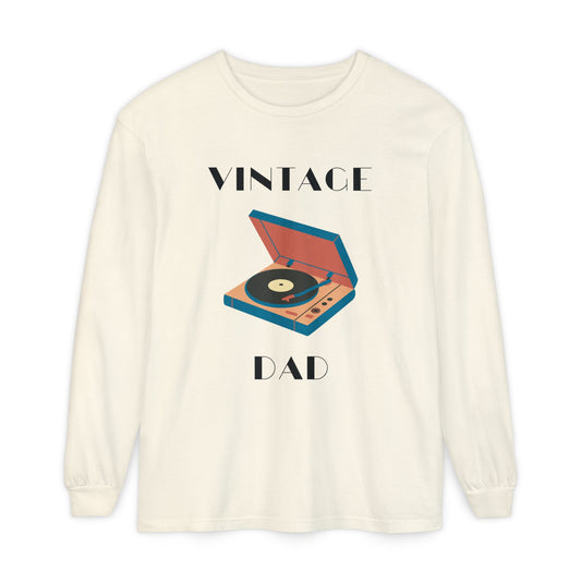 Vintage Dad Long Sleeve Tee Ivory Long-sleeve