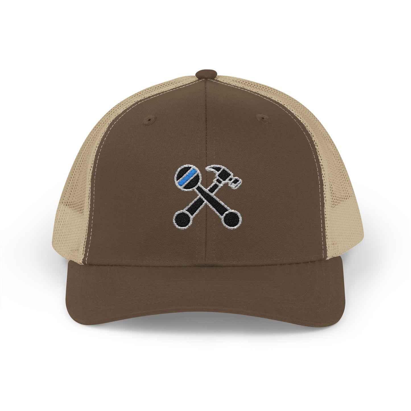 Hammer & Rattle Iconic Trucker Hat Brown Khaki One size Hats