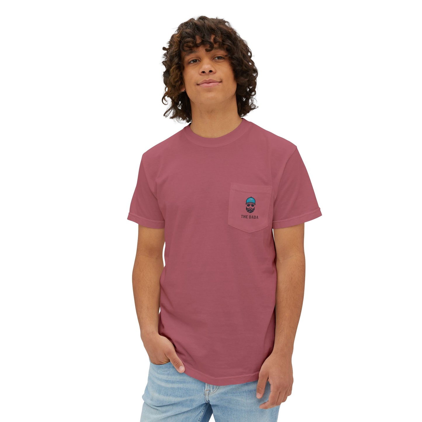 The Dada Pocket Tee Crimson T-Shirt