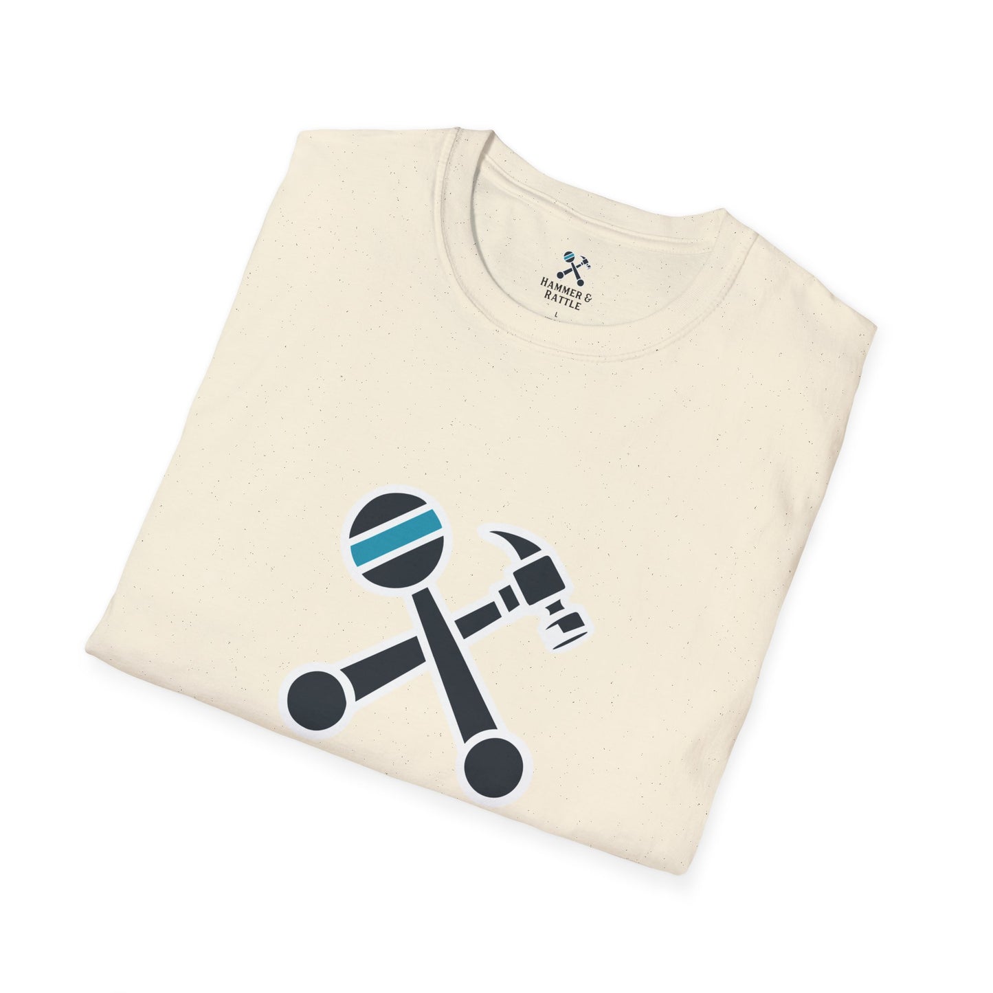 Hammer & Rattle Softstyle Tee Natural T-Shirt