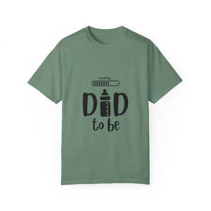 Dad Loading Tee Light Green T-Shirt