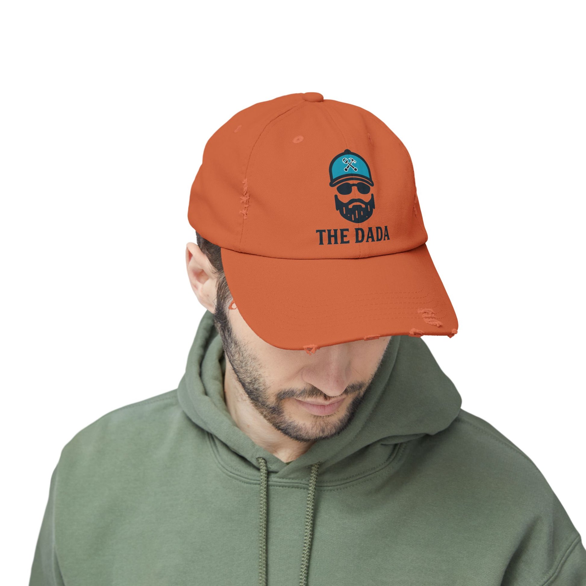 The Dada Distressed Hat Burnt Orange Hats