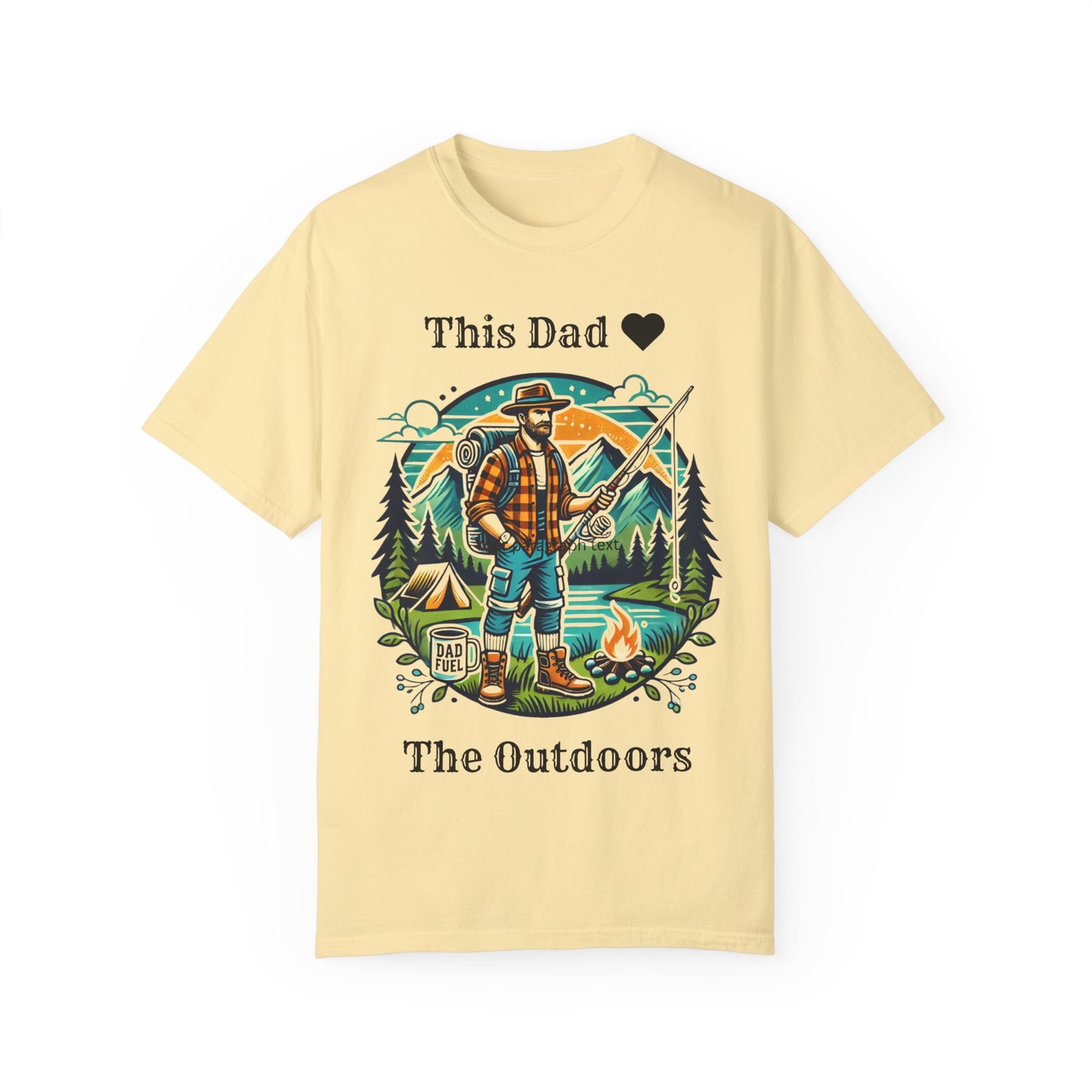 The Outdoors Dad Tee Banana T-Shirt