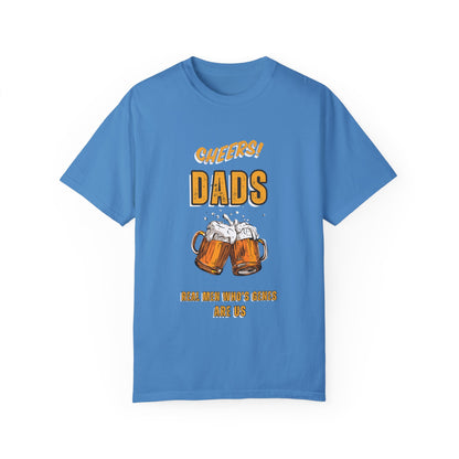 Cheers Dad Real Men Whose Genes Are Us Tee Royal Caribe T-Shirt