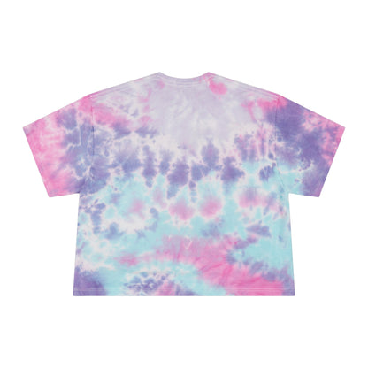 The Mama Tie-Dye Crop Tee Desert Rose T-Shirt