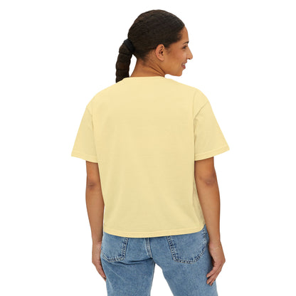 The Mama Cropped Tee Butter T-Shirt