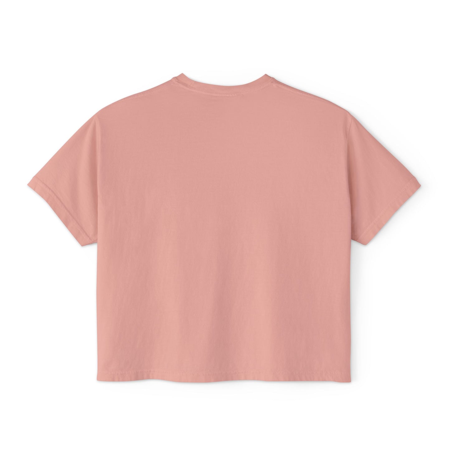 The Mama Cropped Tee Peachy T-Shirt