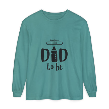 Dad Loading Long Sleeve Tee Seafoam Long-sleeve