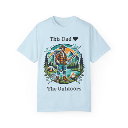 The Outdoors Dad Tee Chambray T-Shirt