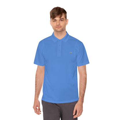 Hammer & Rattle Sport Polo Blue Lake T-Shirt