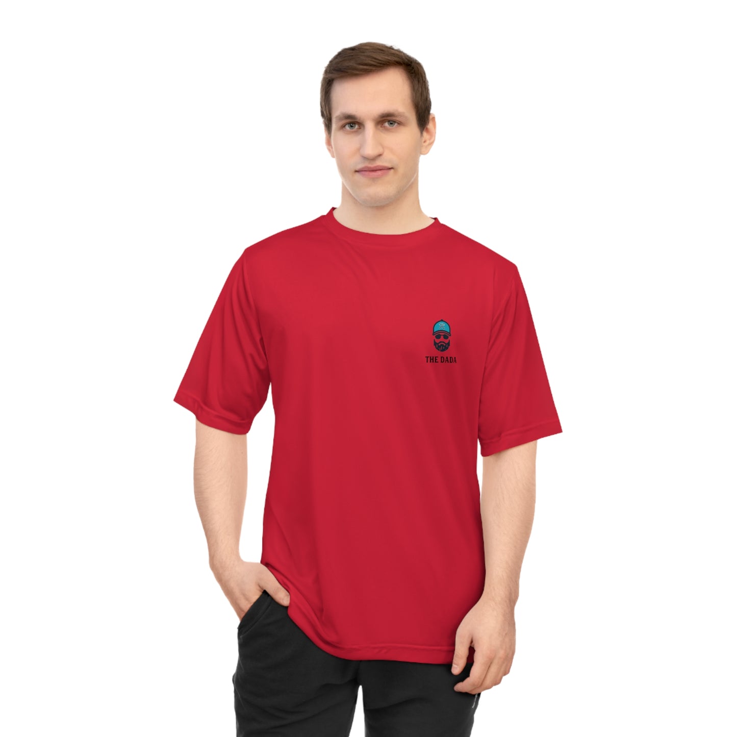 The Dada Performance Tee Sport Red T-Shirt