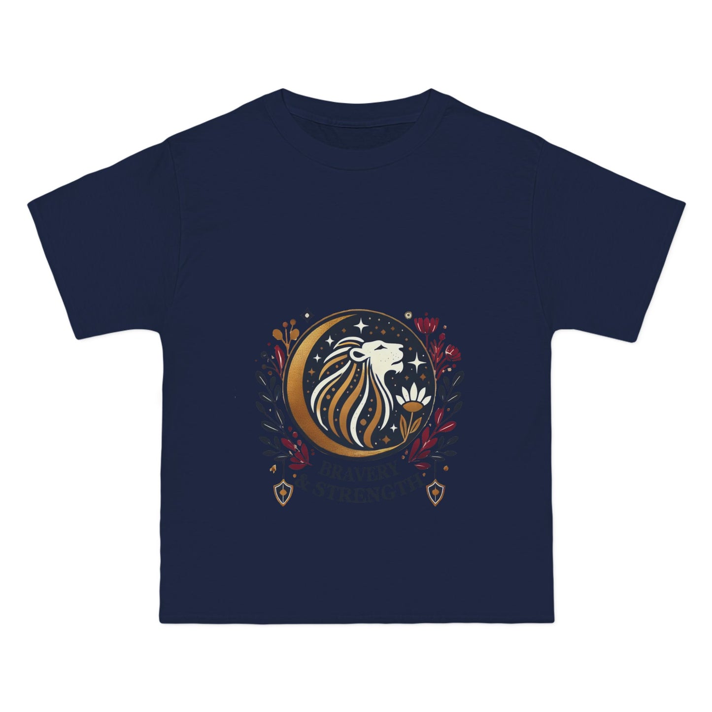 Mighty Mama Maternity Tee Navy T-Shirt