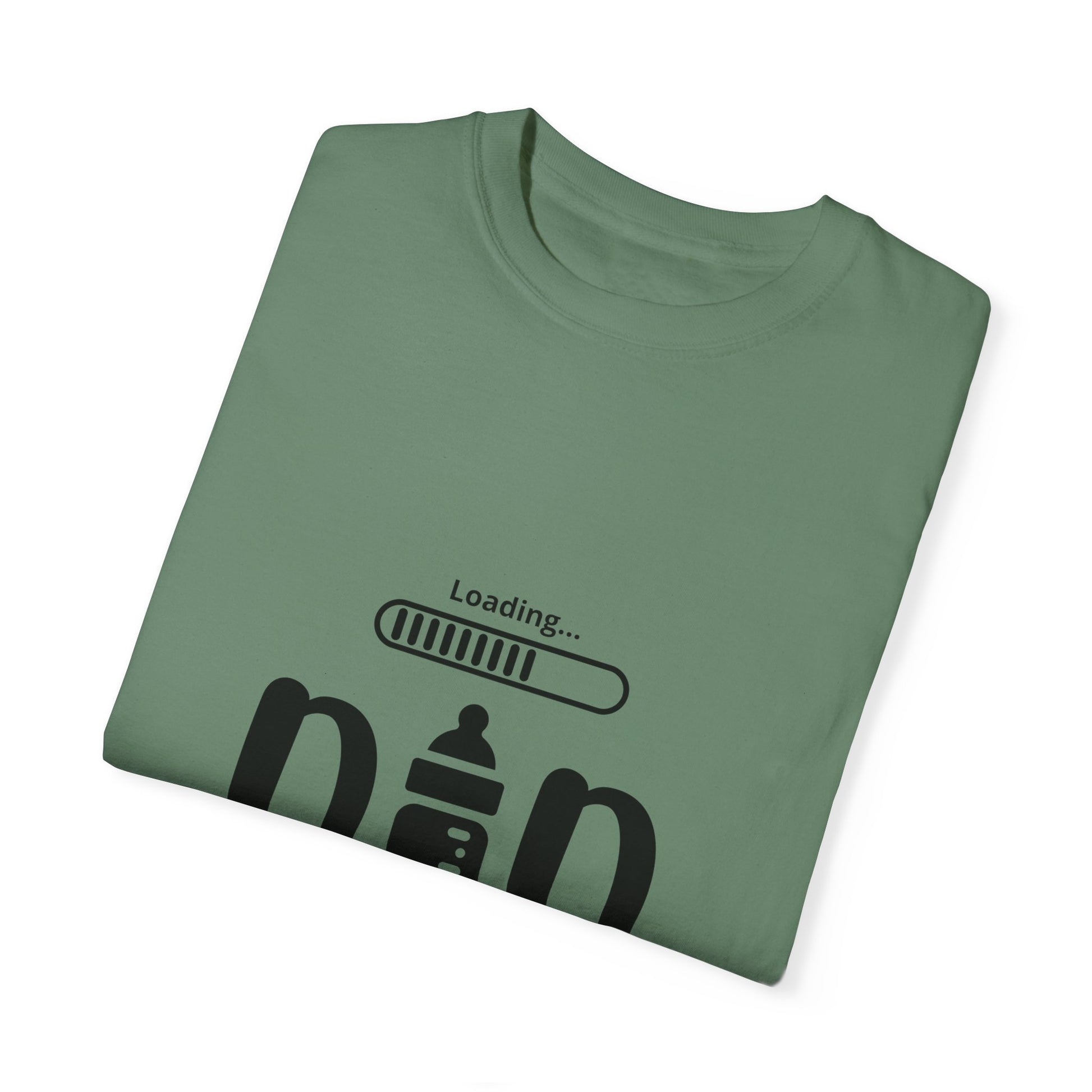 Dad Loading Tee Light Green T-Shirt