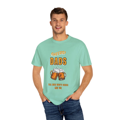 Cheers Dad Real Men Whose Genes Are Us Tee Island Reef T-Shirt