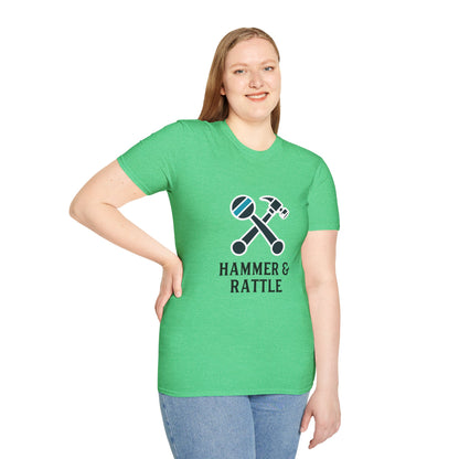 Hammer & Rattle Softstyle Tee Heather Military Green T-Shirt