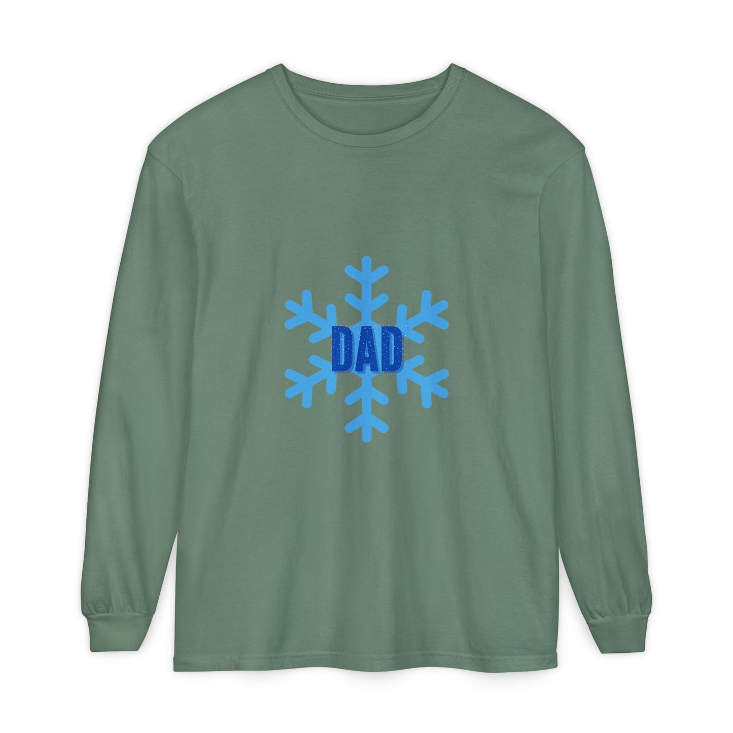 Cool Dad Snowed In Edition Long Sleeve Tee Light Green Long-sleeve