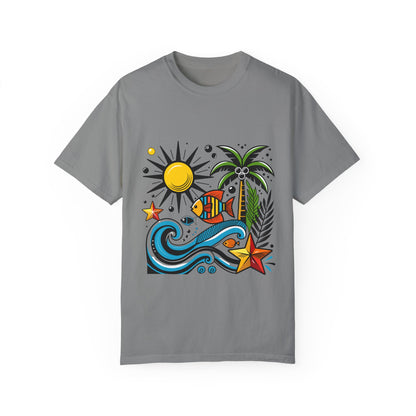 High Tide High Contrast Tee Granite T-Shirt