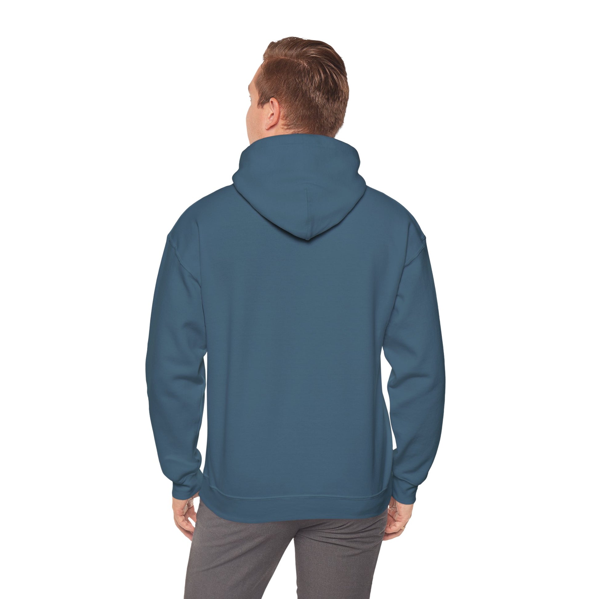 Cool Dad Snowed In Edition Hoodie Indigo Blue Hoodie