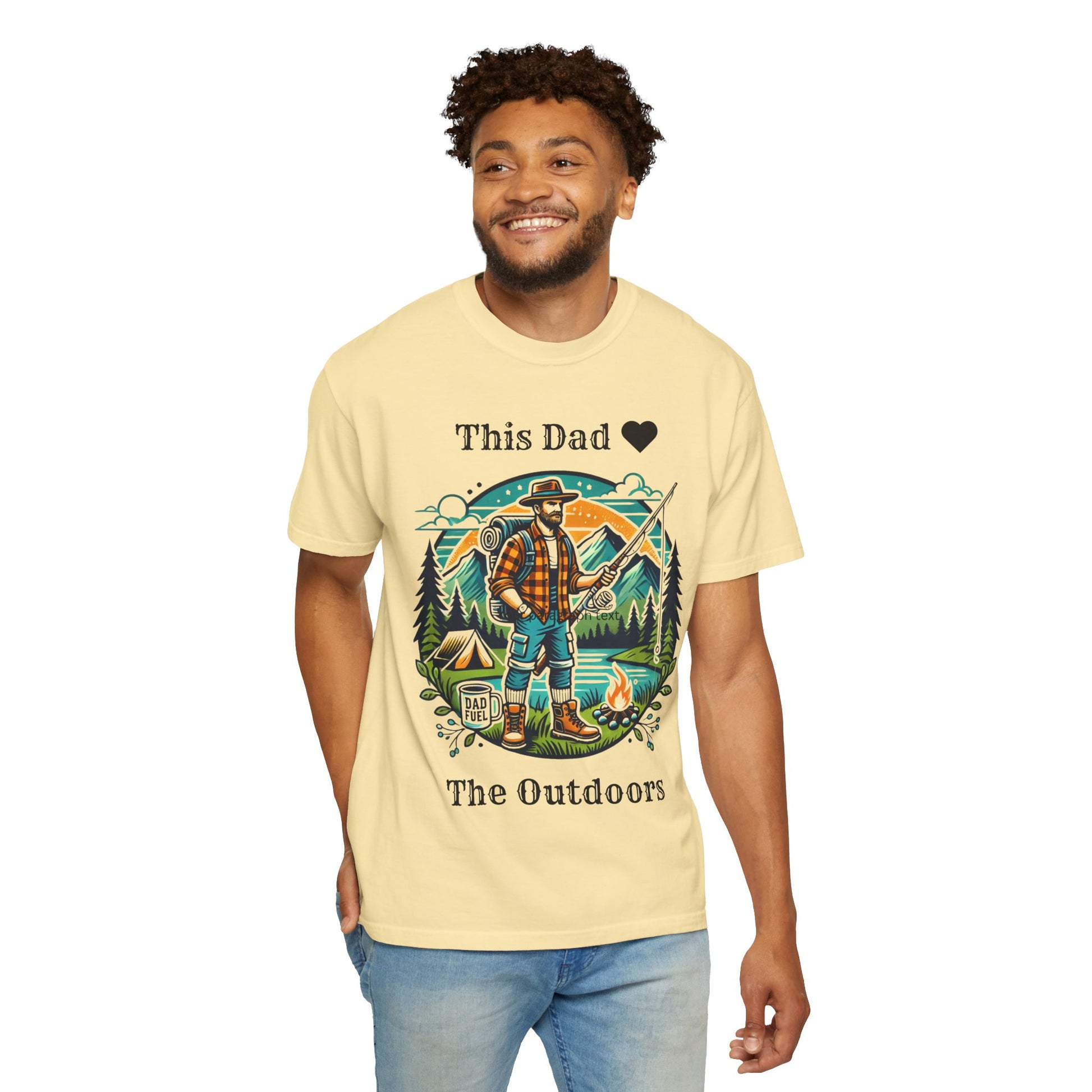 The Outdoors Dad Tee Banana T-Shirt